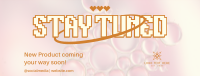 Stay Tuned Pixel Facebook Cover Design