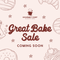 Great Bake Sale Instagram Post Image Preview