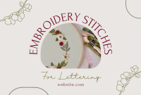 Custom Embroidery Pinterest Cover example 2