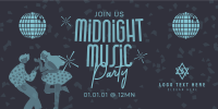 Midnight Music Party Twitter Post