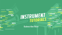 Music Instruments Tutorial YouTube Banner