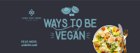Vegan Food Adventure Facebook Cover