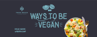 Vegan Food Adventure Facebook Cover Image Preview