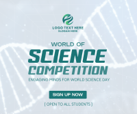  World Science Day Contest Facebook Post