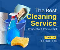 The Best Cleaning Service Facebook Post