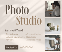 Elegant Photography Studio Facebook Post