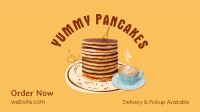 Delicious Breakfast Pancake  Facebook Event Cover