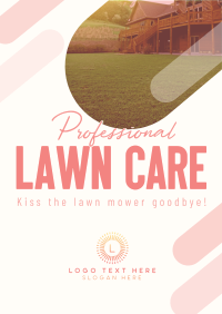 Professional Lawn Cleaning Flyer