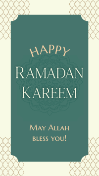 Happy Ramadan Kareem Facebook Story