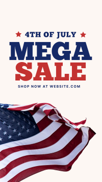 Fourth of July Sale Instagram Story