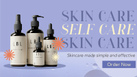 Skin Care Products Facebook Event Cover