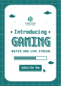 Introducing Gaming Stream Flyer Image Preview