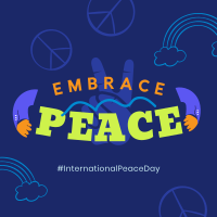 Embrace Peace Day Instagram Post Image Preview