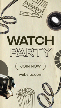 Watch Party Instagram Reel Image Preview