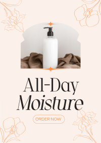 Beauty Moisturizer Product Poster