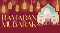 Ramadan Holiday Greetings Animation