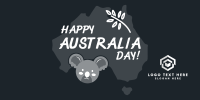 Koala Australia Day Twitter Post