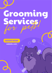 Premium Grooming Services Flyer