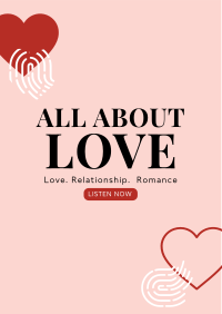 All About Love Flyer