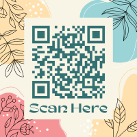 Floral Blooming Elegance QR Code Image Preview