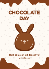 Chocolate Bunny Poster