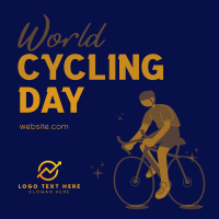 Cycling Day Instagram Post Design