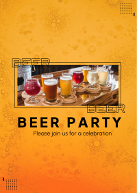 Beer Party Poster