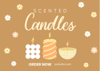Sweet Scent Candles Postcard