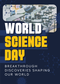 Corporate World Science Day Poster