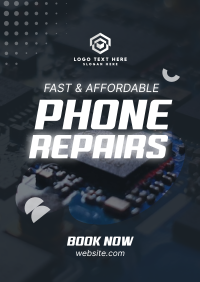 Fastest Phone Repair Poster