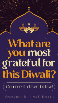 Diwali Gratefulness Tradition Video