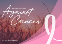 Stand Against Cancer Postcard