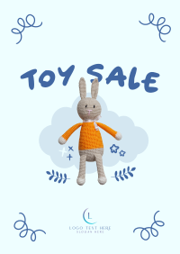 Stuffed Toy Sale Poster