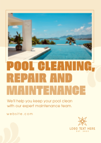 Pool Cleaning Services Poster