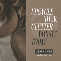 Sustainable Fashion Upcycle Campaign Instagram Post