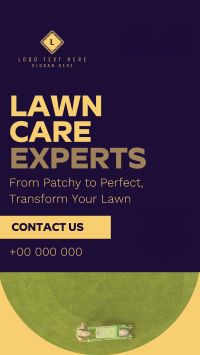 Expert Lawn Care Professional Facebook Story