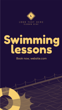 Swimming Lessons Instagram Story