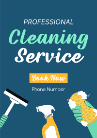 Professional Cleaner Poster