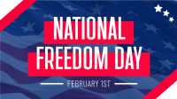 Freedom Day Flag Facebook Event Cover