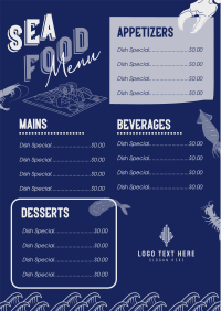 Restaurant Menu example 1