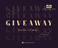 More Giveaway Facebook Post