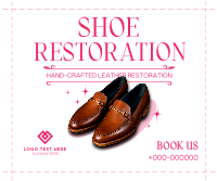 Premium Shoe Restoration Facebook Post