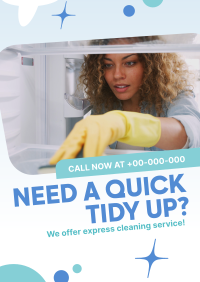 Quick Cleaning Service Flyer