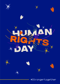 Human Rights Day Movement Poster