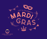 Mardi Gras Festival Facebook Post