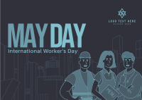 May Day All-Star Postcard