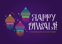 Deepavali Postcard example 3