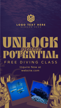 Free Diving Class Instagram Reel