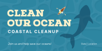 Clean The Ocean Twitter Post