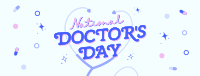 Quirky Doctors Day Facebook Cover